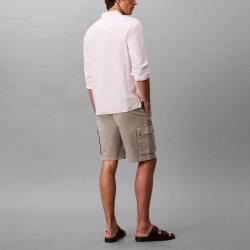 Calvin Klein Pantalón Corto Cargo Beige Vingage Khaki Hombre