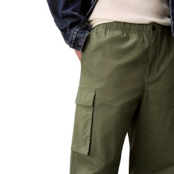 Calvin Klein Pantalón Largo Cargo Rectos Verde Deep Lichen Green Hombre