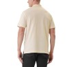 Calvin Klein Polo De Piqué De Algodón Crema Hombre