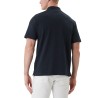 Calvin Klein Polo De Piqué De Algodón Azul Oscuro Dark Sapphire Hombre