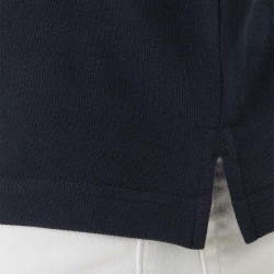 Calvin Klein Polo De Piqué De Algodón Azul Oscuro Dark Sapphire Hombre