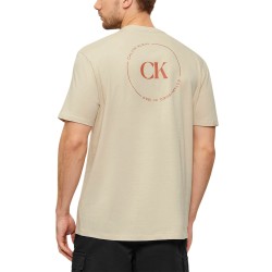 Calvin Klein Camiseta Graphics Beige Oatmeal Hombre