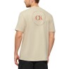 Calvin Klein Camiseta Graphics Beige Oatmeal Hombre