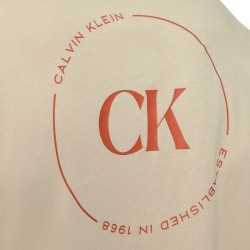 Calvin Klein Camiseta Graphics Beige Oatmeal Hombre