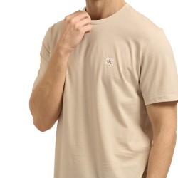 Calvin Klein Camiseta Graphics Beige Oatmeal Hombre