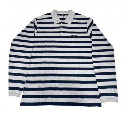 Astore Polo Kono Negro Gris Vigore Hombre