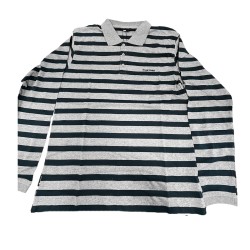 Astore Polo Kono Negro Gris Vigore Hombre