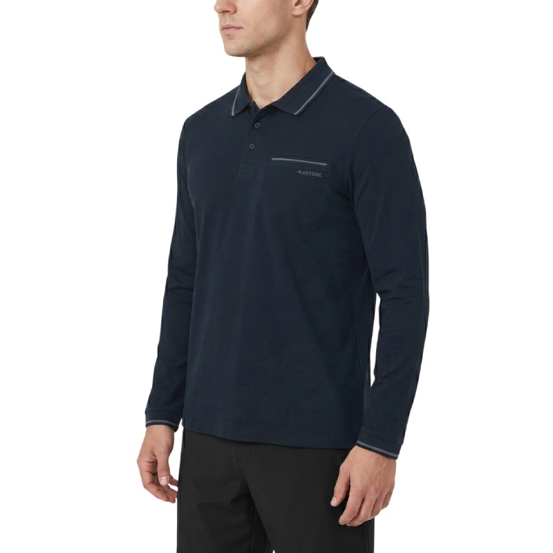 Astore Polo Omag Azul Marino Hombre