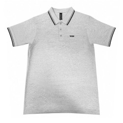 Astore Polo Verise Gris Vigore Hombre