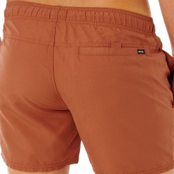 Rip Curl Bañador Streamline Heather Volley Rojo Baked Clay Hombre