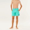 Rip Curl Bañador Daily Volley Azul Aqua Niño
