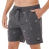 Rip Curl Bañador Volley Skelly Breach Gris Oscuro Black Hombre