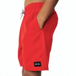Rip Curl Bañador Volley Offset Rojo Red Niño