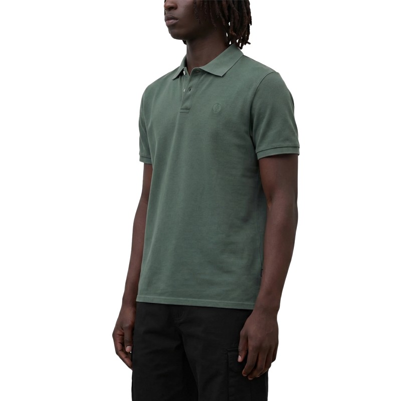 Ecoalf Polo Tedan Verde Grisaceo Green Shadow Hombre