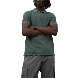 Ecoalf Polo Tedan Verde Grisaceo Green Shadow Hombre