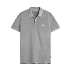 Ecoalf Polo Tedan Gris Plain Grey Hombre