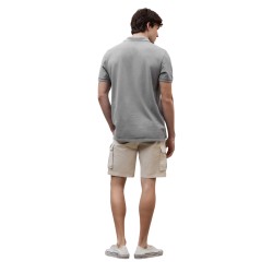 Ecoalf Polo Tedan Gris Plain Grey Hombre
