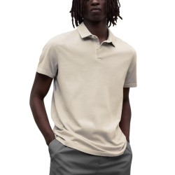 Ecoalf Polo Theo Gris Grey Hombre
