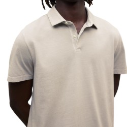 Ecoalf Polo Theo Gris Grey Hombre