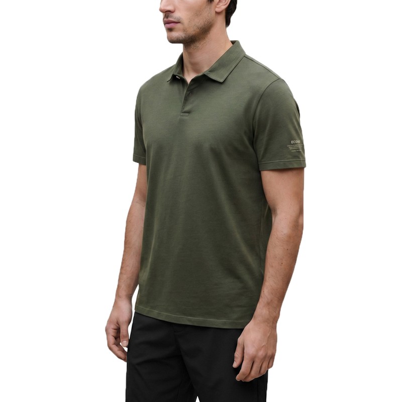 Ecoalf Polo Theo Gris Verdoso Asteroid Hombre