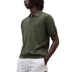 Ecoalf Polo Olmo Gris Verdoso Asteroid Hombre