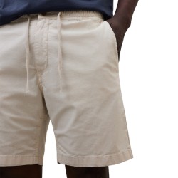 Ecoalf Pantalón Corto Ethic Beige Washed Stone Hombre