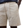 Ecoalf Pantalón Corto Ethic Beige Washed Stone Hombre