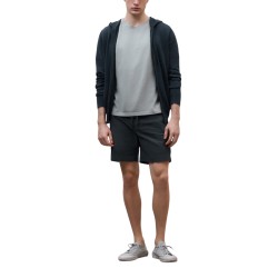 Ecoalf Pantalón Corto Ethic Azul Oscuro Deep Navy Hombre