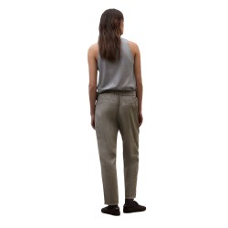 Ecoalf Pantalón Largo Ripoll Gris Charcoal Mujer