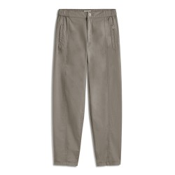 Ecoalf Pantalón Largo Ripoll Gris Charcoal Mujer