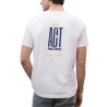 Ecoalf Camiseta Act Blanco White Hombre