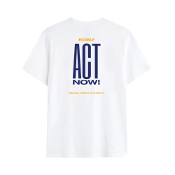 Ecoalf Camiseta Act Blanco White Hombre