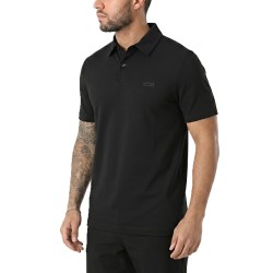 Guess Polo Ss New Tech Stretch Polo Negro Hombre