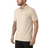 Guess Polo Ss New Tech Stretch Polo Beige Hombre