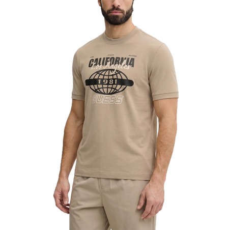 Guess Camiseta Iginio Beige...