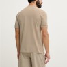 Guess Camiseta Iginio Beige Hombre