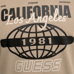 Guess Camiseta Iginio Beige Hombre