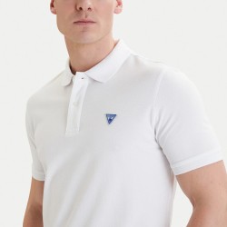 Guess Polo New Basic gd Blanco Hombre