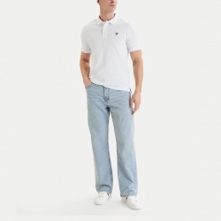 Guess Polo New Basic gd Blanco Hombre
