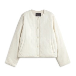 Ecoalf Chaqueta Reversible Gabi Beige Crudo Ecru Mujer