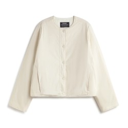 Ecoalf Chaqueta Reversible Gabi Beige Crudo Ecru Mujer