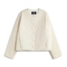 Ecoalf Chaqueta Reversible Gabi Beige Crudo Ecru Mujer