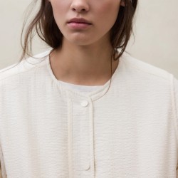 Ecoalf Chaqueta Reversible Gabi Beige Crudo Ecru Mujer