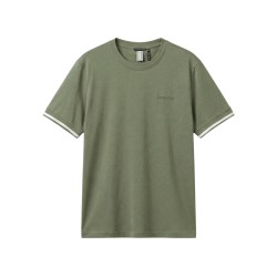 Antony Morato Camiseta Manga Corta Logotipo Bordado Verde Hombre