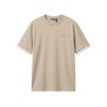 Antony Morato Camiseta Manga Corta Logotipo Bordado Beige Hombre