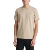 Antony Morato Camiseta Manga Corta Logotipo Bordado Beige Hombre
