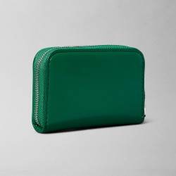 Calvin Klein Cartera Bold CK Medium Zip Around Verde Forest Mujer