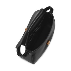 Calvin Klein Bolso Ck Flap Camera Negro Black Mujer