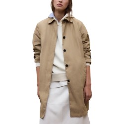 Ecoalf Chaqueta Verne Beige Sandy Mujer