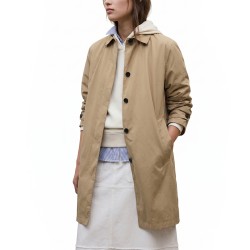 Ecoalf Chaqueta Verne Beige Sandy Mujer